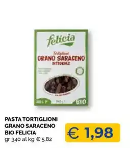 Mercatò Local Pasta tortiglioni grano saraceno bio felicia offerta