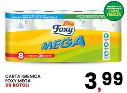 Interspar Carta igienica Foxy Mega offerta
