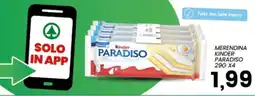 Interspar Merendina Kinder Paradiso offerta