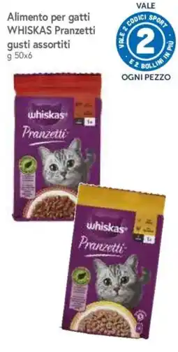 A&O Whiskas Pranzetti offerta