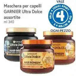A&O Maschera per capelli Garnier Ultra Dolce offerta