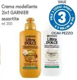 A&O Crema modellante 2in1 Garnier Ultra Dolce offerta