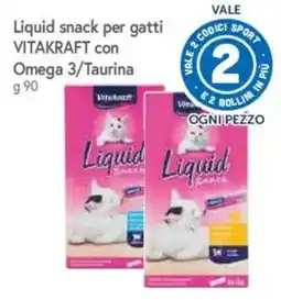 A&O Liquid snack per gatti VITAKRAFT offerta