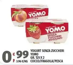 Vivo Supermercati Yogurt senza zuccheri Yomo offerta