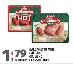 Vivo Supermercati Galbanetto mini Galbani offerta