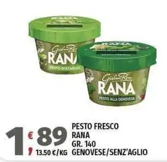Vivo Supermercati Pesto fresco Rana offerta