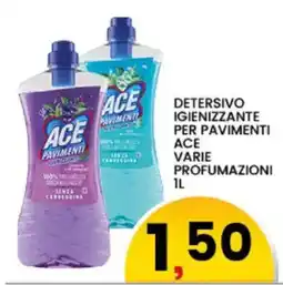 Interspar Detersivo igienizzante per pavimenti Ace offerta