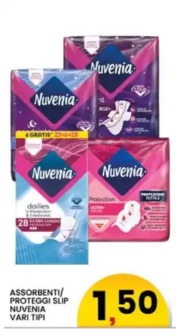 Interspar Assorbenti/Proteggi slip Nuvenia offerta