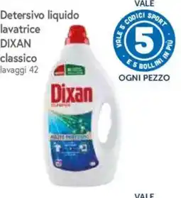 A&O Detersivo liquido lavatrice Dixan classico offerta