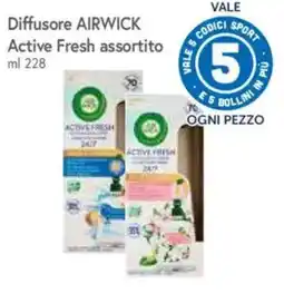 A&O Diffusore AIRWICK Active Fresh assortito offerta