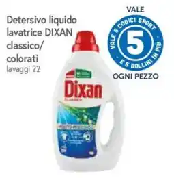 A&O Detersivo liquido lavatrice DIXAN classico offerta