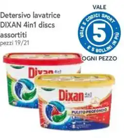 A&O Detersivo lavatrice Dixan 4in1 discs offerta