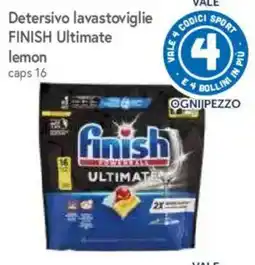 A&O Detersivo lavastoviglie FINISH Ultimate lemon offerta