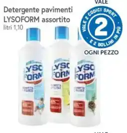 A&O Detergente pavimenti LYSOFORM assortito offerta