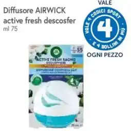 A&O Diffusore AIRWICK active fresh descosfer offerta