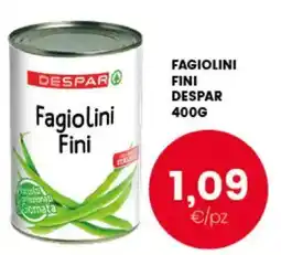 Interspar Fagiolini Fini Despar offerta