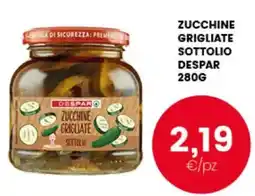 Interspar Zucchine grigliate sottolio Despar offerta