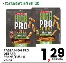Interspar Pasta high pro despar penne/fusilli offerta
