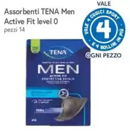 A&O Assorbenti TENA Men Active Fit level 0 offerta
