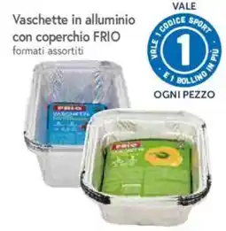 A&O Vaschette in alluminio con coperchio FRIO offerta