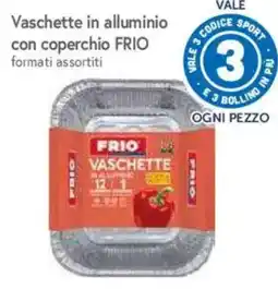 A&O Vaschette in alluminio con coperchio Frio offerta