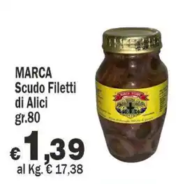 Primo Prezzo Scudo Filetti di Alici offerta