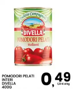 Interspar Pomodori pelati interi Divella offerta