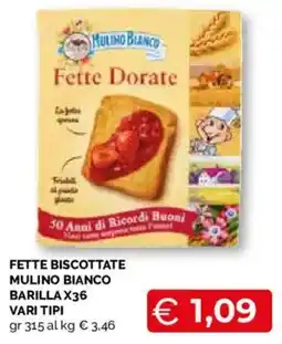 Mercatò Local Fette biscottate Mulino Bianco offerta