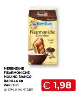 Mercatò Local Merendine Fisarmoniche Mulino Bianco offerta