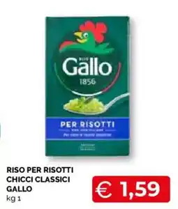 Mercatò Local Riso per risotti chicci classici Gallo offerta