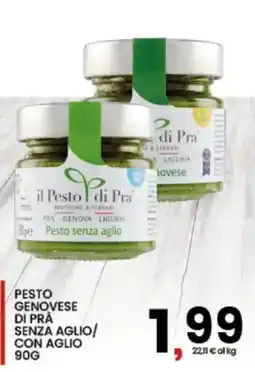 Interspar Pesto genovese di Prà senza aglio offerta