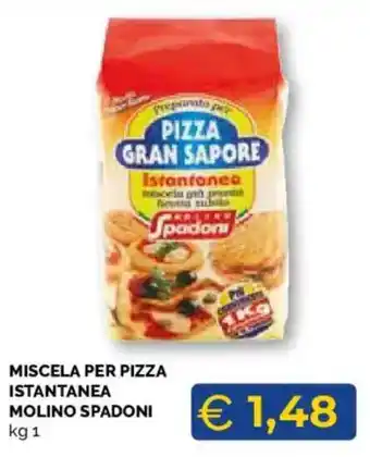 Mercatò Local Miscela per pizza istantanea Molino Spadoni offerta