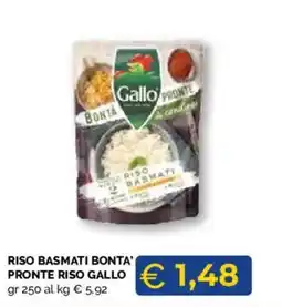 Mercatò Local Gallo riso basmati bonta pronte riso offerta