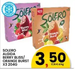 Interspar Solero Algida Berry Bliss/Orange Burst offerta