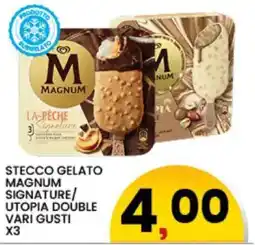 Interspar Stecco gelato Magnum Signature/Utopia double offerta