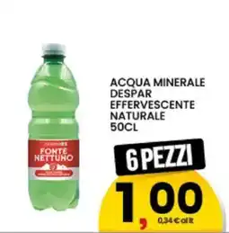 Interspar Acqua minerale Despar effervescente naturale offerta
