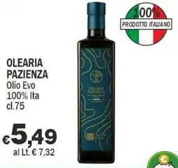 Primo Prezzo Olearia Pazienza Olio Evo offerta