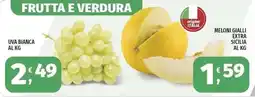 Vivo Supermercati Meloni gialli extra Sicilia offerta