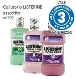 A&O Collutorio LISTERINE assortito offerta