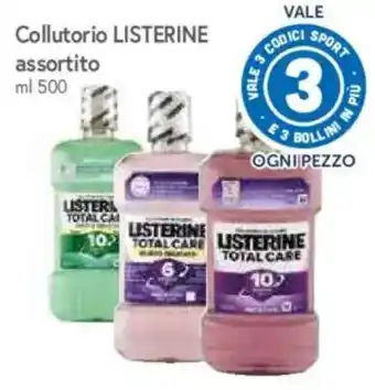 Collutorio LISTERINE assortito