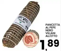 Interspar Pancetta al pepe nero Villani all'etto offerta