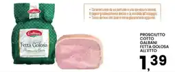 Interspar Prosciutto Cotto Galbani Fetta Golosa offerta