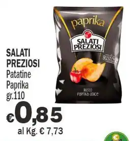 Primo Prezzo Salati Preziosi Patatine Paprika offerta
