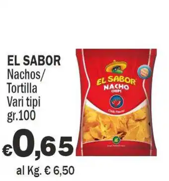 El Sabor nachos