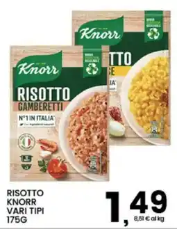 Interspar Risotto Knorr vari tipi offerta