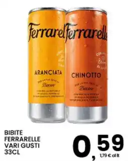 Interspar Bibite Ferrarelle vari gusti offerta