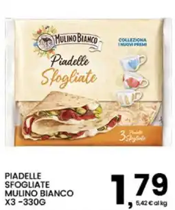 Interspar Piadelle Sfogliate Mulino Bianco offerta