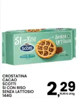 Interspar Crostatina cacao Scotti si con riso senza lattosio offerta