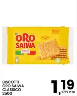 Interspar Biscotti Oro Saiwa Classico offerta