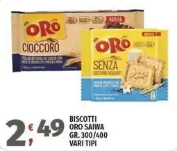Vivo Supermercati Biscotti Oro Saiwa offerta